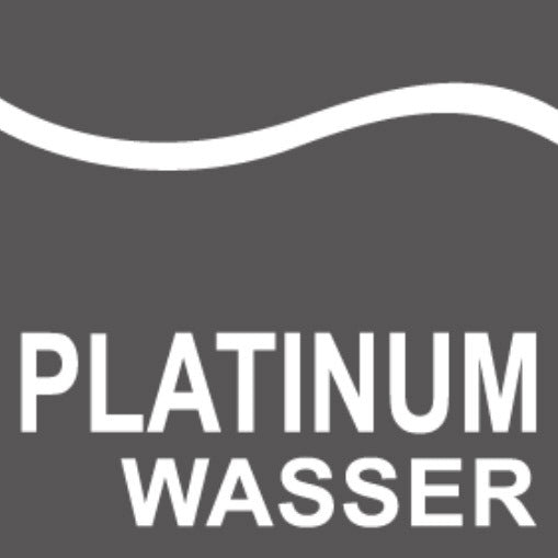 Logo der Marke Platinumwasser – hochwertige Wasserfilterlösungen für sauberes, reines Trinkwasser.